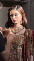 Custom-Stitched Luxury Wedding Dress | Elegant South Asian Formal Wear
